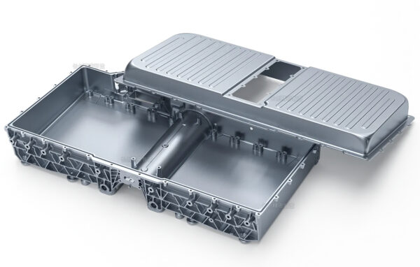 Magnesium alloy new energy vehicle battery compartment shell